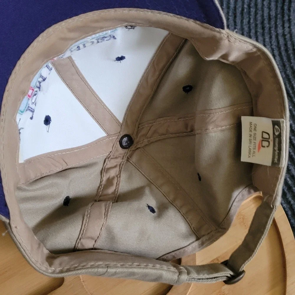 Vintage Tom Landry Hat Cap 2001 FCA Open Dallas Cowboys‎ Adjustable Strap VTG